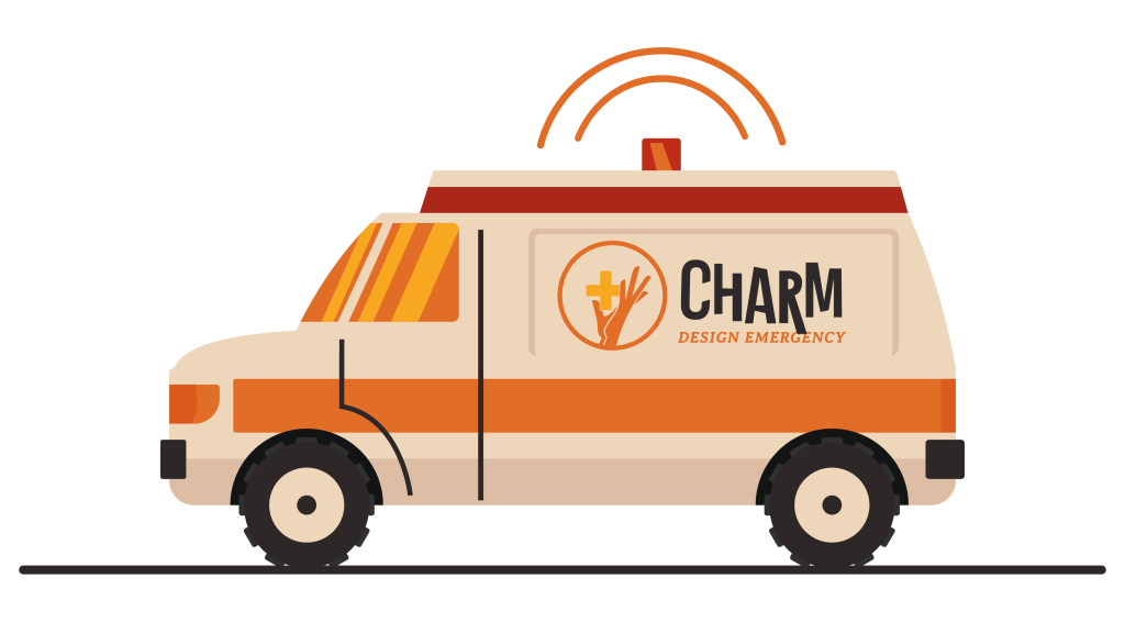 Charm Design Emergency Ambulance