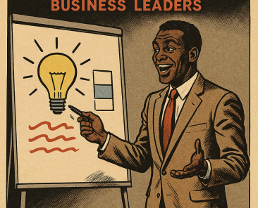 Man Presenting Idea To Team