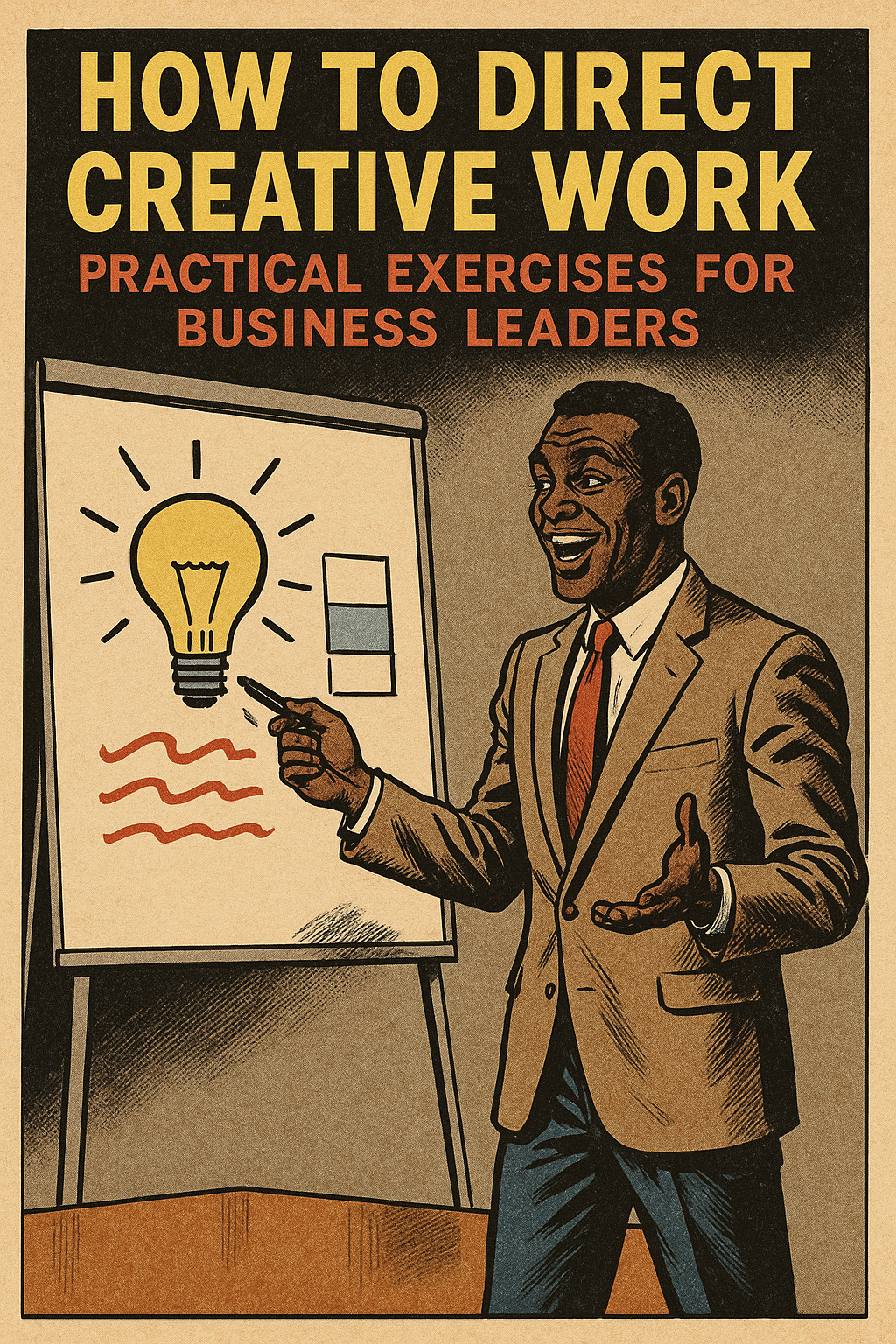 Man Presenting Idea To Team